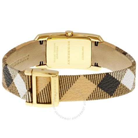 burberry gold watch amazon|burberry pioneer gold dial.